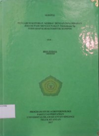 Image of PENGARUH KOTORAN KERBAU DENGAN PENAMBAHAN JERAMI PADI MENGGUNAKAN Trichoderma Sp TERHADAP KARAKTERISTIK KOMPOS
