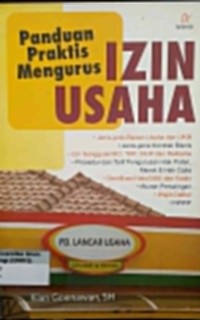 Image of Panduan Praktis Mengurus Izin Usaha