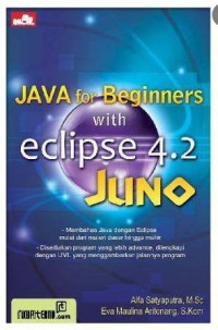 Image of Java for Beginners wit eclipse 4.2 Juno