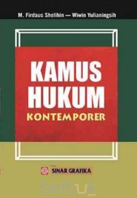 Image of Kamus Hukum Kontemporer