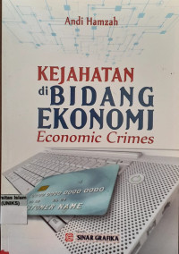 Image of Kejahatan di bidang ekonomi (economic crimes)