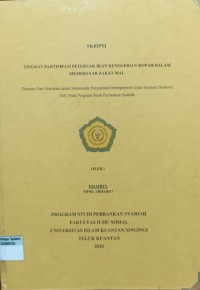 Image of TINGKAT PARTISIPASI PETERNAKAN KENEGERIAN KOPAH DALAM MEMBAYAR ZAKAT MAI