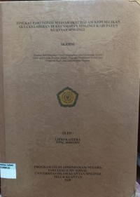 Image of TINGKAT PARTISIPASI MASYARAKAT DALAM KEPEMILIKAN AKTA KELAHIRAN DI KECAMATAN SINGINGI KABUPATEN KUANTAN SINGINGI