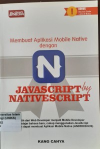 Image of Membuat Aplikasi Mobile Native dengan Javascript  by Nativescript