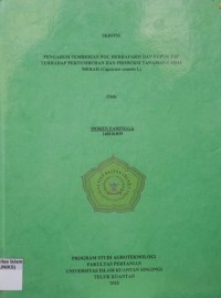 Image of PENGARUH PEMBERIAN POC HERBAFARM DAN PUPUK TSP TERHADAP PERTUMBUHAN DAN PRODUKSI TANAMAN
CABAI MERAH (CAPSICUM ANNUM L.)