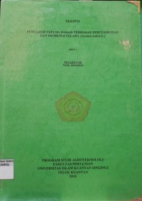 Image of PENGARUH TEPUNG DARAH TERHADAP PERTUMBUHAN DAN PRODUKSI SELADA (LACTUCA SATIVA L.)