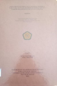 Image of IMPLEMENTASI PERATURAN DAERAH NOMOR 16 TAHUN 2012 TENTANG RETRIBUSI TEMPAT KHUSUS PARKIR DI KABUPATEN KUANTAN SINGINGI
