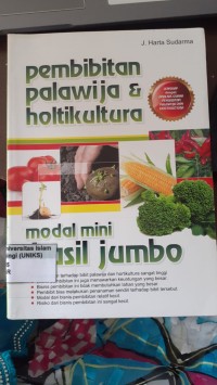 Image of Pembibitan Palawija & Holtikultura Modal Mini Hasil Jumbo