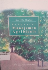 Image of Pengantar Manajemen Agribisnis