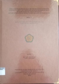 Image of IMPLEMENTASI PERATURAN BUPATI KUANTAN SINGINGI NOMOR 57 TAHUN 2017 TENTANG SISTEM INFORMASI DESA DI KABUPATEN KUANTAN SINGINGI (STUDI KASUS PULAU KOMANG KECAMATAN SENTAJO RAYA