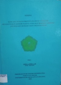 Image of RANCANG BANGUN PROTOTYPE PINTU OTOMATIS MENGGUNAKAN SENSOR PASSIVE INFRA RED BERBASIS ARDUINO (STUDI KASUS RUMAH SAKIT UMUM DAERAH)