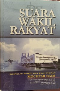 Image of Suara Wakil Rkyat : kumpulan pidato dan buah pikiran