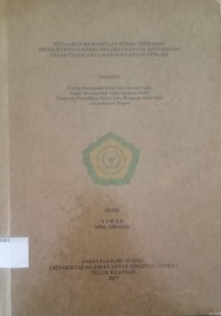 Image of PENGARUH KEMAMPUAN KERJA TERHADAP PRODUKTIVITAS KERJA PEGAWAI KANTOR KELURAHAN PASAR TELUK KABUPATEN KUANTAN SINGINGI