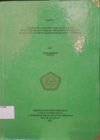 Image of KINERJA PENYULUH PETERNAKAN DALAM PENGEMBANGAN USAHA PETERNAKAN SAPI POTONG DI KECAMATAN BENAI KABUPATEN KUANTAN SINGINGI