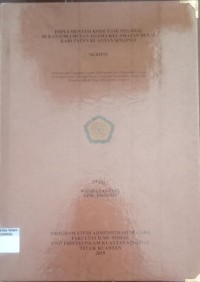 Image of IMLEMENTASI KODE ETIK PEGAWAI DI KANTOR URUSAN AGAMA KECAMATAN BENAI KABUPATEN KUANTAN SINGINGI
