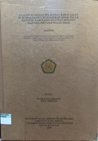 Image of ANALISIS KUALITAS PELAYANAN RAWAT JALAN DI RUMAH SAKIT UMUM DAERAH (RSUD) TELUK KUANTAN KABUPATEN KUANTAN SINGINGI (STUDI KASUS POLI UMUM PENYAKIT DALAM)