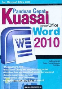 Image of Panduan Cepat Kuasai Microsoft Office Word 2010