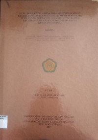Image of KEBIJAKAN KEPALA DESA DALAM MENINGKATKAN KESADARAN MASYARAKAT UNTUK MEMBAYAR PAJAK BUMI DAN BANGUNAN DI DESA KOTO TUO KOPAH KECAMATAN KUANTAN TENGAH KABUPATEN KUANTAN SINGINGI