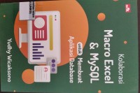 Image of Kolaborasi Macro Excel & MySQL UNTUK Membuat Aplikasi Database